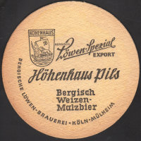 Pivní tácek bergische-lowen-55-zadek