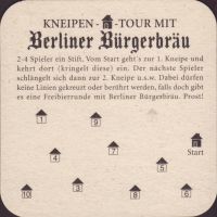 Beer coaster berlin-burgerbrau-31-zadek