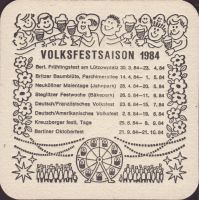 Beer coaster berlin-burgerbrau-33-zadek