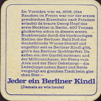 Beer coaster berliner-kindl-26-zadek