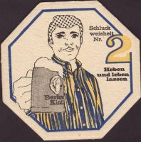 Beer coaster berliner-kindl-41-zadek