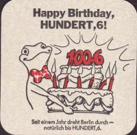 Beer coaster berliner-kindl-69-zadek
