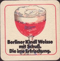 Beer coaster berliner-kindl-74-zadek