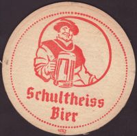 Beer coaster berliner-schultheiss-109