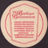 Beer coaster berliner-schultheiss-111