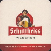 Beer coaster berliner-schultheiss-132