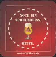 Beer coaster berliner-schultheiss-132-zadek