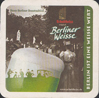 Beer coaster berliner-schultheiss-14