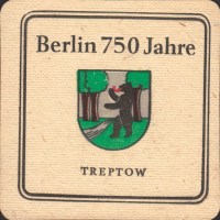 Beer coaster berliner-schultheiss-149-zadek