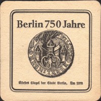 Beer coaster berliner-schultheiss-155-zadek-small