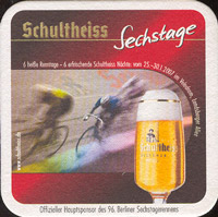 Beer coaster berliner-schultheiss-16-zadek