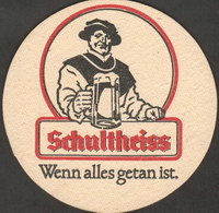 Beer coaster berliner-schultheiss-22-oboje