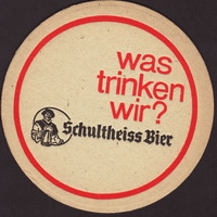 Beer coaster berliner-schultheiss-26