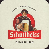 Beer coaster berliner-schultheiss-40