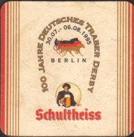 Beer coaster berliner-schultheiss-50