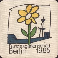 Beer coaster berliner-schultheiss-53-zadek