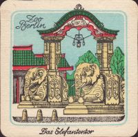 Beer coaster berliner-schultheiss-54-zadek