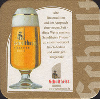 Beer coaster berliner-schultheiss-6-zadek