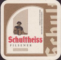 Beer coaster berliner-schultheiss-97