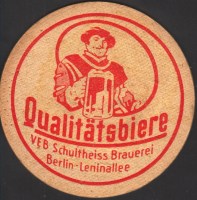 Beer coaster berliner-schultheiss-99-zadek-small