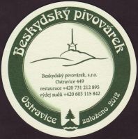 Beer coaster beskydsky-pivovarek-109-zadek