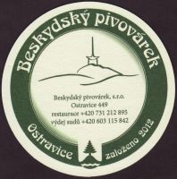 Pivní tácek beskydsky-pivovarek-109-zadek