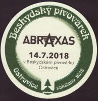 Beer coaster beskydsky-pivovarek-121-zadek-small