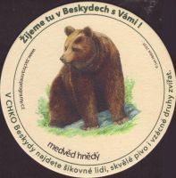 Beer coaster beskydsky-pivovarek-151-zadek