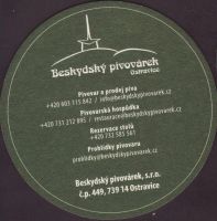 Beer coaster beskydsky-pivovarek-211-zadek-small
