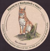 Beer coaster beskydsky-pivovarek-214-zadek