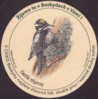 Beer coaster beskydsky-pivovarek-219-zadek