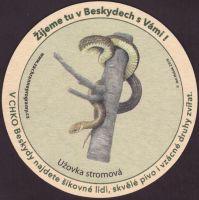 Beer coaster beskydsky-pivovarek-224-zadek-small