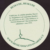 Beer coaster beskydsky-pivovarek-23-zadek-small