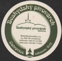 Beer coaster beskydsky-pivovarek-272-zadek-small