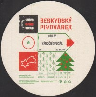 Pivní tácek beskydsky-pivovarek-282-zadek