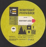 Beer coaster beskydsky-pivovarek-283-zadek-small