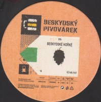 Beer coaster beskydsky-pivovarek-291-zadek