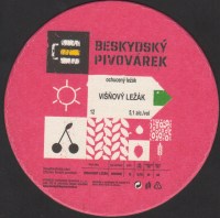 Pivní tácek beskydsky-pivovarek-293-zadek