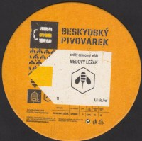 Beer coaster beskydsky-pivovarek-296-zadek-small