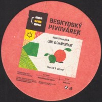 Beer coaster beskydsky-pivovarek-327-zadek-small