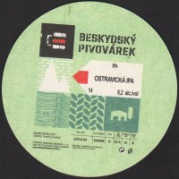 Beer coaster beskydsky-pivovarek-330-zadek-small