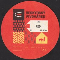 Pivní tácek beskydsky-pivovarek-342-zadek-small