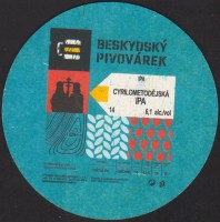 Pivní tácek beskydsky-pivovarek-349-zadek-small
