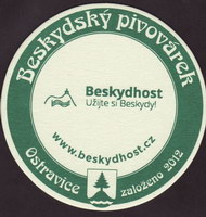 Beer coaster beskydsky-pivovarek-42-zadek