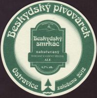 Beer coaster beskydsky-pivovarek-51-zadek-small