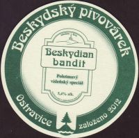 Beer coaster beskydsky-pivovarek-59-zadek