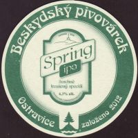 Beer coaster beskydsky-pivovarek-61-zadek-small