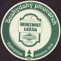 Beer coaster beskydsky-pivovarek-64-zadek