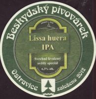 Beer coaster beskydsky-pivovarek-80-zadek-small