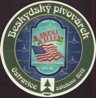 Beer coaster beskydsky-pivovarek-96-zadek-small